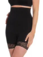 Magic hoge corrigerende boxershort met kant - Comfort shapewear correctie short met kant - Buik corrigerend - thumbnail