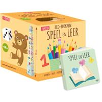 Rebo Publishers Stapeltoren eco-blokken speel en leer + boek - thumbnail