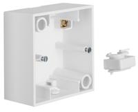 Berker S.1 Opbouwbehuizing 1-voudig polarwit mat - thumbnail