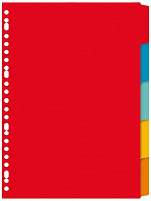 Tabbladen 23-gaats 5-delig assorti karton Kangaro