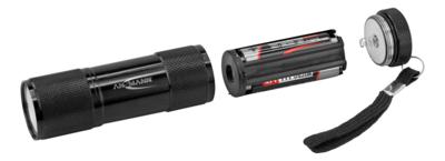 Ansmann Action COB LED Zaklamp werkt op batterijen 175 lm 6 h Ansmann Action COB LED Zaklamp werkt op batterijen 175 lm 6 h