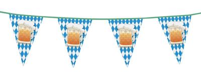 Oktoberfest party vlaggenlijn 6 meter