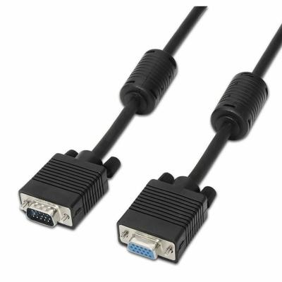 AISENS A113 – 0078 – 1,8 m (SVGA-kabel met ferriet voor monitor, tv en projector) zwart