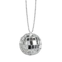 Discobal Ketting Zilver - thumbnail