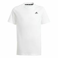 T-Shirt met Korte Mouwen voor kinderen Adidas U Sl Wit - Maat: 15-16 Jaar - thumbnail