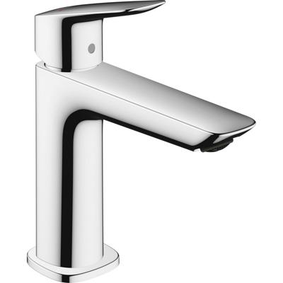 Hansgrohe Logis Fine ééngreeps wastafelmengkraan 100 CoolStart met PopUp trekwaste, chroom