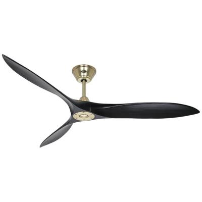 CasaFan ECO AIRSCREW 152 MG-MS Plafondventilator 28 W (Ø x h) 1520 mm x 275 mm Messing Met afstandsbediening, Met wintermodus