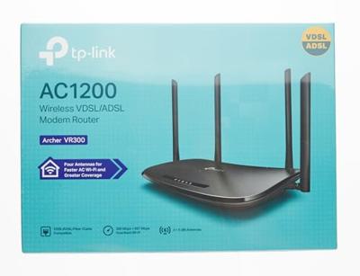 TP-Link Archer VR300 draadloze router Fast Ethernet Dual-band (2.4 GHz / 5 GHz) Zwart