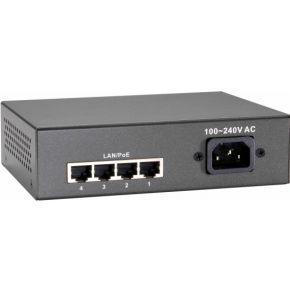 LevelOne FEP-0511 Fast Ethernet (10/100) Power over Ethernet (PoE) netwerk-switch