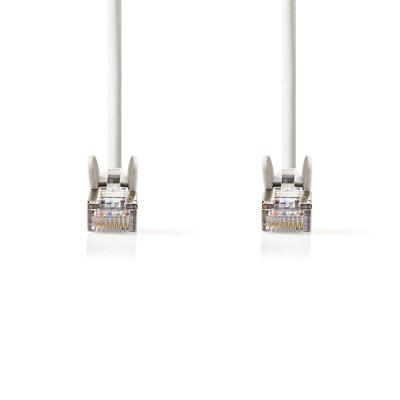 CAT5e SF/UTP-Netwerkkabel | RJ45 Male - RJ45 Male | 0,5 m | Wit
