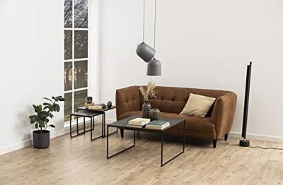 Bendt Bijzettafel 'Anker' Set van 2 stuks, Marmerlook, kleur zwart Bendt Bijzettafel 'Anker' Set van 2 stuks, Marmerlook, kleur zwart
