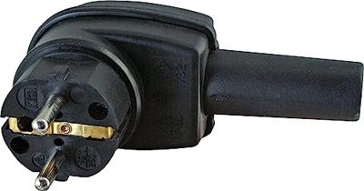 Kopp Randaarde stekker RUBBER haaks Kopp - 6141195