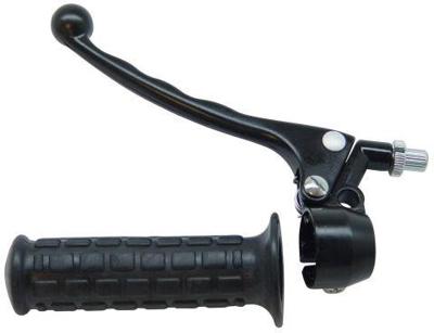 Diverse Tomos remhendel cpl. zwart 1e soort