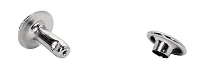 Rapid Buisvormige klinknagels Ø8 x 9 mm, 25 stuks + aambeeld - 5000415 - 5000415