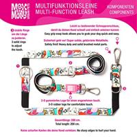 Max & Molly 4894512006553 Comfortabel, veilig, gevoerd neopreen, koel en flexibel, multifunctioneel linnen, L, Summertime - thumbnail