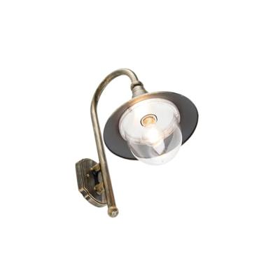 QAZQA Smart buiten wandlamp antiek goud IP44 incl. Wifi A60 - Daphne