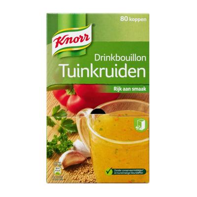 Drinkbouillon knorr tuinkruiden