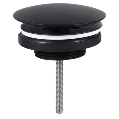Differnz Differnz always open afvoerplug voor fontein - mat zwart Differnz Differnz always open afvoerplug voor fontein - mat zwart