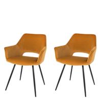 Riverdale Eetkamerstoel Eve Set van 2 - thumbnail