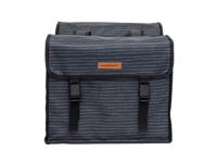 Newlooxs New looxs fiori double fietstas - zwart - dubbele tas - 30l - thumbnail