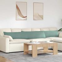 VidaXL Sofa kussens 2 stuks zeegroen 200 x 40 cm cordstof - thumbnail