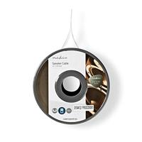 Speaker-Kabel | 2x 1,50 mm2 | 15,0 m | Op Rol | Transparant - thumbnail