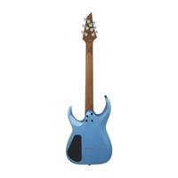 Jackson Pro Plus Series Misha Mansoor Juggernaut HT6 EB Blue Sparkle elektrische gitaar met gigbag - thumbnail