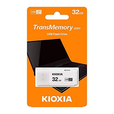 USB stick Kioxia U301 Wit Inhoud 32 GB USB stick Kioxia U301 Wit Inhoud 32 GB