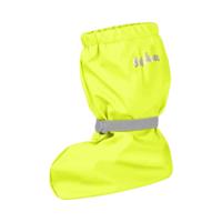 Playshoes overschoenen fleece gevoerd Uni Neon Geel-S - thumbnail