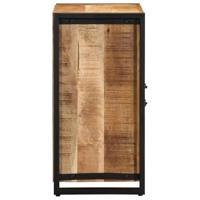 Dressoir 55x35x70 cm massief ruw mangohout - thumbnail