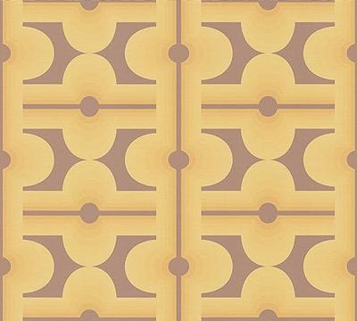 AS Creation Retro Chic - Bruin - Retro - 395334