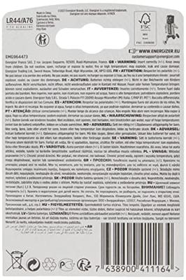 Energizer Speciale Batterij A76 /4 Nieuw