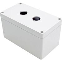 Hammond Electronics 1554MPB2D Universele behuizing 160 x 90 x 90 Polycarbonaat Grijs 1 stuk(s) - thumbnail