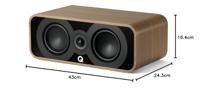 Q Acoustics 5090 Centerspeaker- Licht Eiken - thumbnail