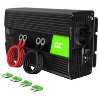 Green Cell INV08 Omvormer 1000 W 12 V - 230 V - thumbnail