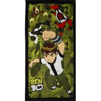 Ben 10 strandlaken groen/zwart junior 70 x 140 cm - thumbnail