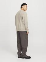 Jack & Jones Jprblachad Branding Sweat Crew Neck Ln Sweater Silver Lining - thumbnail