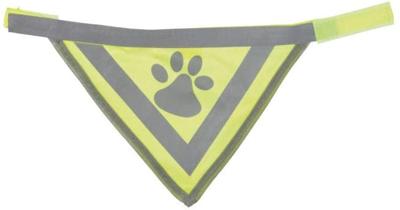 TRIXIE REFLECTERENDE BANDANA GEEL XS-S 22-28 CM 2 ST