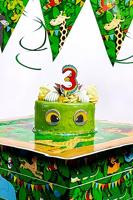 Jungle candle 3 parrot - thumbnail