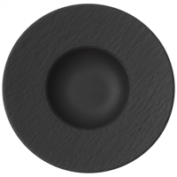 Villeroy & Boch Manufacture Rock Pastabord zwart 29 cm - thumbnail