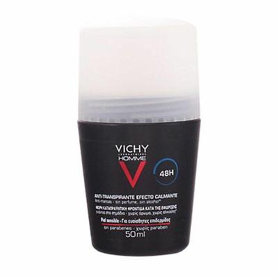 Vichy Homme Deodorant Gevoelige Huid 48u Roller 50ml