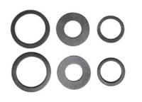 Kirchhoff Afdichting voor slangkoppelingsassortiment, rubber, voor 1/2" 3/4" 1" (3x2) - 98696890 - thumbnail