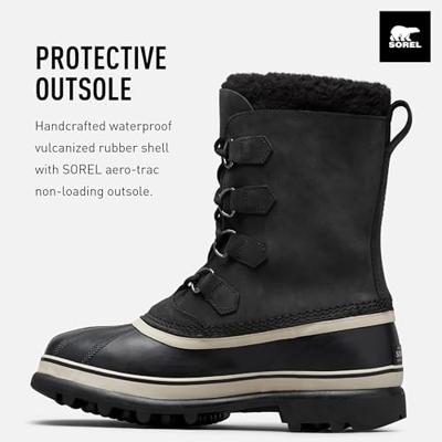 Sorel Caribou™ Wp Sneeuwlaars Heren Black, Dark Sto 9.5 Sorel Caribou™ Wp Sneeuwlaars Heren Black, Dark Sto 9.5