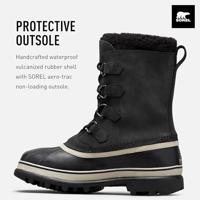 Sorel Caribou™ Wp Sneeuwlaars Heren Black, Dark Sto 9.5 - thumbnail