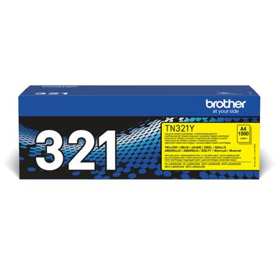 Brother toner, 1.500 pagina&apos;s, OEM TN-321Y, geel