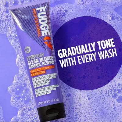 Fudge Care Clean Blonde Damage-Rewind Shampoo 250ml