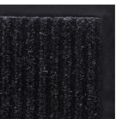 Deurmat PVC 180 x 120 cm (zwart) - thumbnail