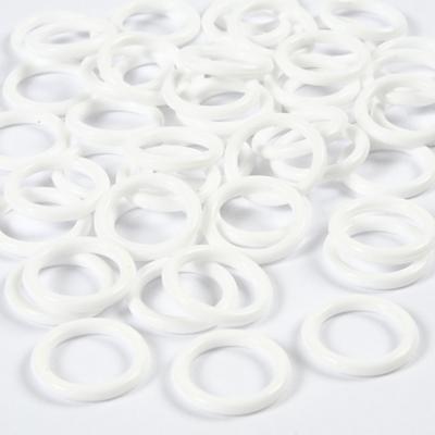 Creotime plastic ring wit 50 stuks Creotime plastic ring wit 50 stuks