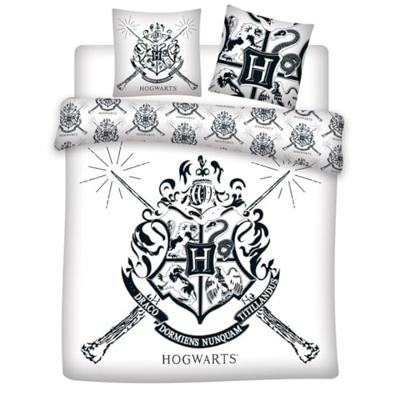 Harry Potter Dekbedovertrek wit - 240 x 220 cm Polyester Harry Potter Dekbedovertrek wit - 240 x 220 cm Polyester