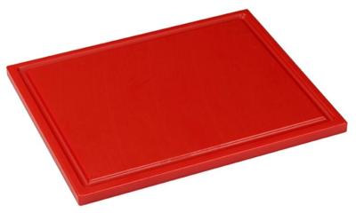 Interlux Snijplaat met sapgoot - 325x265x15mm - Rood
Interlux Cutting Board with juice groove - 325x265x15mm - Red